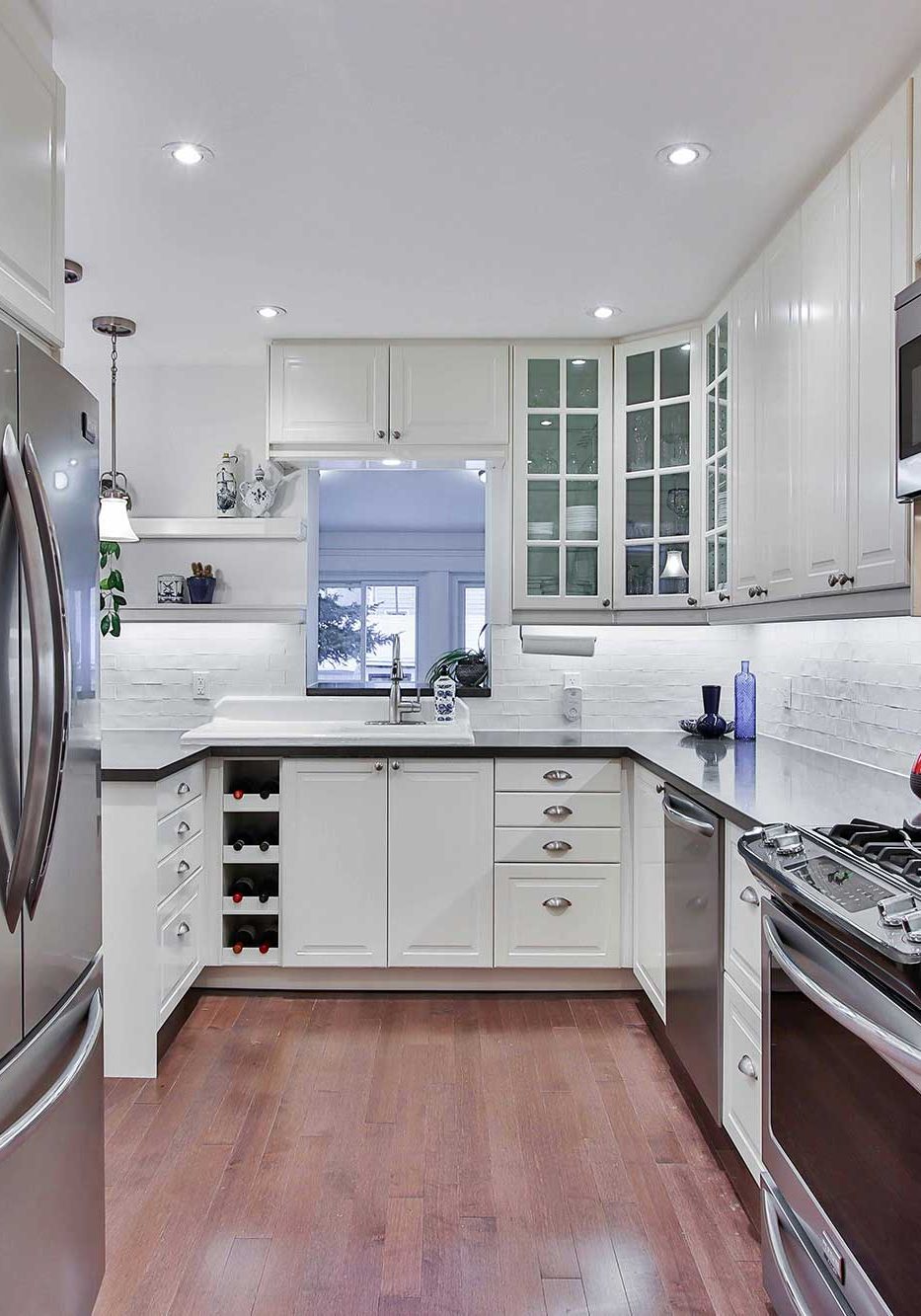 modern kitchen setup